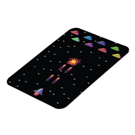 Magnet Flexible Retro 1908s Jeux vidéo arcade (Côté Gauche)