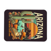 Magnet Flexible Retro Arizona (Horizontal)