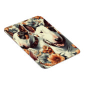 Magnet Flexible Retro Bull Terrier Peinture sans fil (Côté Droit)