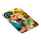 Magnet Flexible Retro Couple Love Comics (Côté Droit)