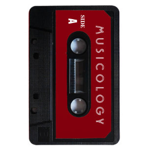 Magnet Flexible Rétro couverture audio vintage de cassette de