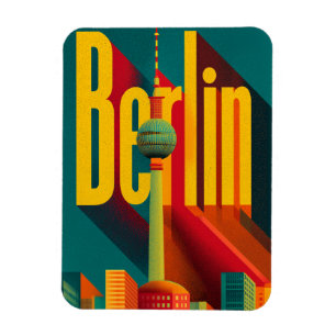 Magnet Flexible Rétro de Berlin