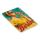 Magnet Flexible Rétro de Berlin les années 50 (Côté Droit)