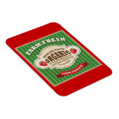 Magnet Flexible Retro Farm Fresh Poster Design (Côté Droit)