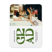 Magnet Flexible Rétro Grad Faire-part (Vertical)