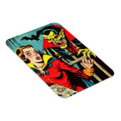Magnet Flexible Retro Horror Vampire Comics (Côté Droit)