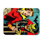 Magnet Flexible Retro Horror Vampire Comics (Horizontal)