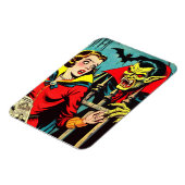 Magnet Flexible Retro Horror Vampire Comics (Côté Gauche)