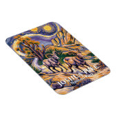Magnet Flexible Retro Joshua Tree Landscape Animal Sheep Van Gogh (Côté Droit)