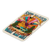 Magnet Flexible Retro Manger Camp de sommeil Répéter (Côté Gauche)