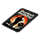 Magnet Flexible Rétro Mon Fête Parfait Texte Léger Flex (Côté Gauche)