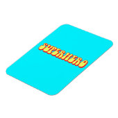 Magnet Flexible Retro Superhero (Côté Gauche)