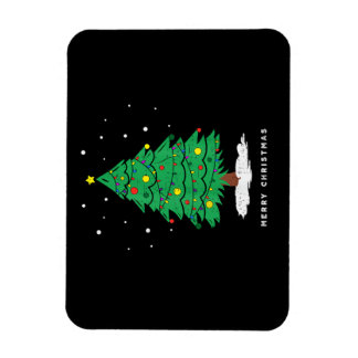 Magnet Flexible Retro Tree Merry Christmas Tree Lights