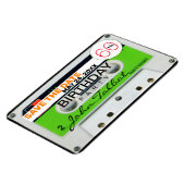 Magnet Flexible Retro W Audiotape 60e anniversaire Enregistrer la  (Côté Gauche)