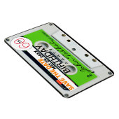 Magnet Flexible Retro W Audiotape 60e anniversaire Enregistrer la  (Côté Droit)