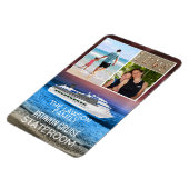 Magnet Flexible Reunion Croisière Stateroom Porte Marker Beach Pho (Côté Gauche)