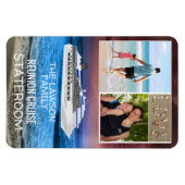 Magnet Flexible Reunion Croisière Stateroom Porte Marker Beach Pho (Horizontal)