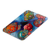 Magnet Flexible Réunion de la famille des poissons (Côté Gauche)