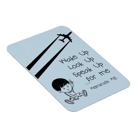 Magnet Flexible Réveillez-Vous Cherchez À Me Parler Pour Les Chema (Côté Droit)