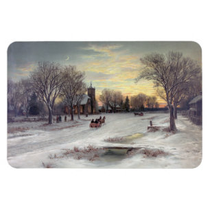 Magnet Flexible Réveillon de Noël