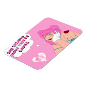 Magnet Flexible Rêves de jour sur les jolies dames (Côté Gauche)