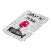 Magnet Flexible Rêvez comme si vous vivez pour toujours (Côté Gauche)