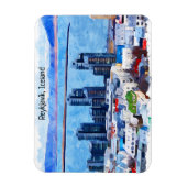 Magnet Flexible Reykjavík Islande Ville Vue aquarelle (Vertical)