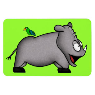 Magnet Flexible Rhinocéros de bébé