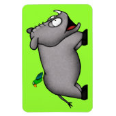Magnet Flexible Rhinocéros de bébé (Vertical)