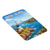 Magnet Flexible Rhode Island Travel (Côté Droit)
