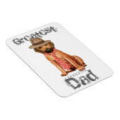 Magnet Flexible Rhodesian Ridgeback Papa (Côté Droit)