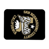 Magnet Flexible Rialto, Californie (Horizontal)