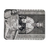 Magnet Flexible Richard II (1367-1400) Roi d'Angleterre 1377-99, a (Horizontal)
