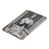 Magnet Flexible Richard II (1367-1400) Roi d'Angleterre 1377-99, a (Côté Gauche)