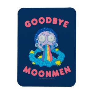 Magnet Flexible RICK ET MORTY™  Adieu Moonmen