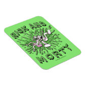 Magnet Flexible RICK ET MORTY™ | Falling Into Acid (Côté Droit)
