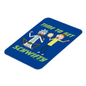 Magnet Flexible RICK ET MORTY™ | Il Est Temps D'Obtenir Schwifty (Côté Gauche)
