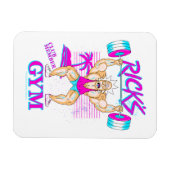 Magnet Flexible RICK ET MORTY™| Membre Rick's Gym Club (Horizontal)