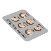 Magnet Flexible RICK ET MORTY™ | Morty's Moods (Côté Droit)