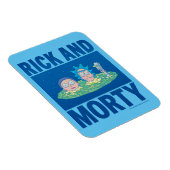 Magnet Flexible RICK ET MORTY™ | Parcourir le portail (Côté Droit)