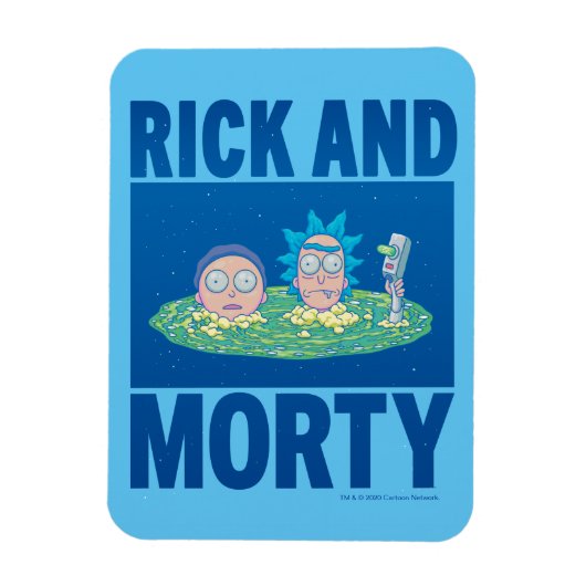Magnet Flexible RICK ET MORTY™ | Parcourir le portail (Vertical)