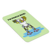 Magnet Flexible RICK ET MORTY™ | Pickle Rick Toilet Mech (Côté Droit)