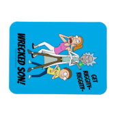 Magnet Flexible RICK ET MORTY™ | Rick, Morty et Summer (Horizontal)