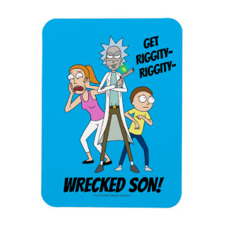 Magnet Flexible RICK ET MORTY™ | Rick, Morty et Summer