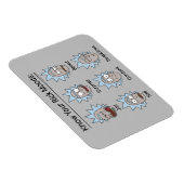 Magnet Flexible RICK ET MORTY™ | Rick's Moods (Côté Droit)