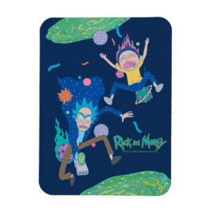 Magnet Flexible RICK ET MORTY™ Saut de portail infecté