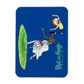 Magnet Flexible RICK ET MORTY™| Sortir du portail (Vertical)