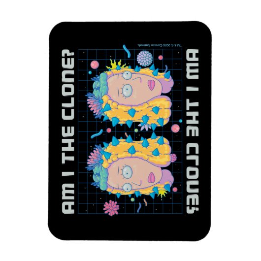 Magnet Flexible RICK ET MORTY™ | Suis-Je Le Clone ? (Vertical)
