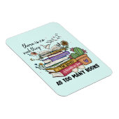 Magnet Flexible Rien De Trop De Livres (Côté Droit)