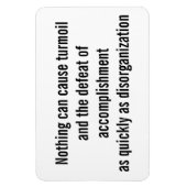 Magnet Flexible "Rien ne peut causer de troubles..." (Vertical)